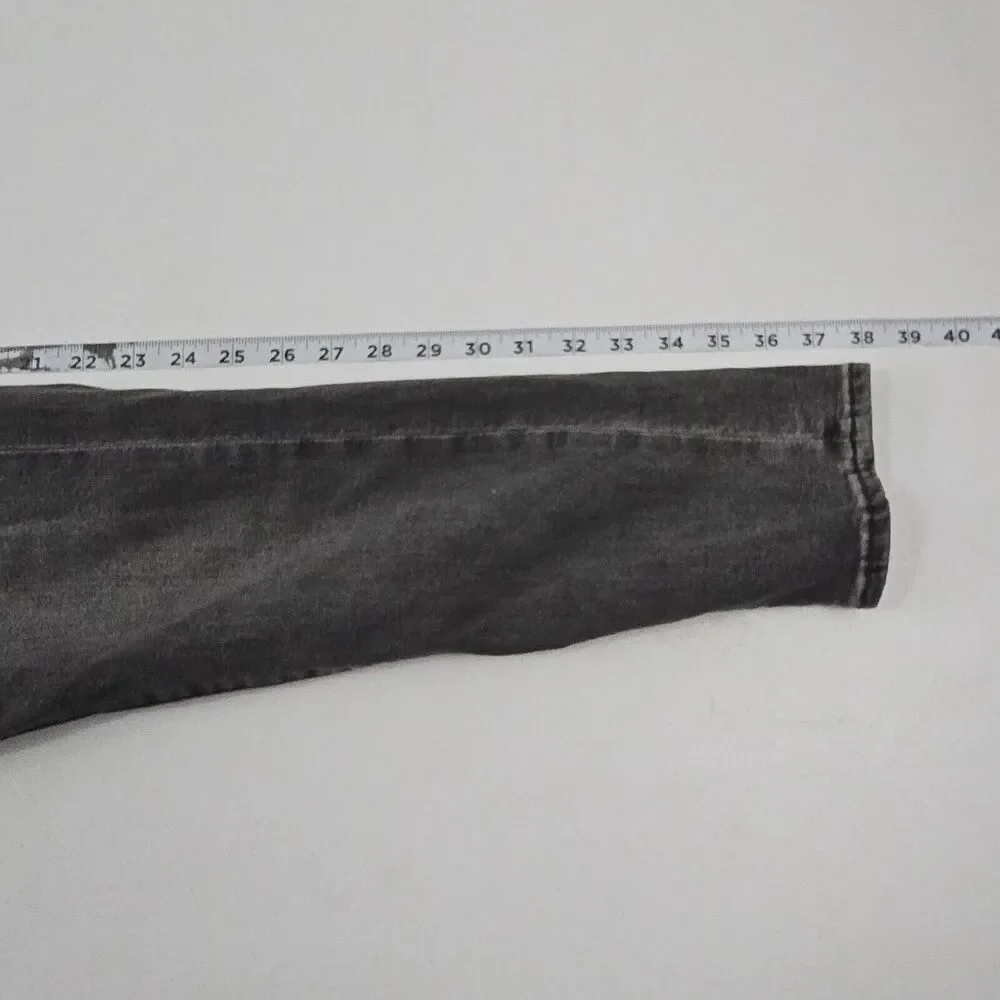 Levi's Wedgie Skinny Jeans Women's 27 Gray‎ High Rise Stretch Denim 4337 - Picture 6 of 14